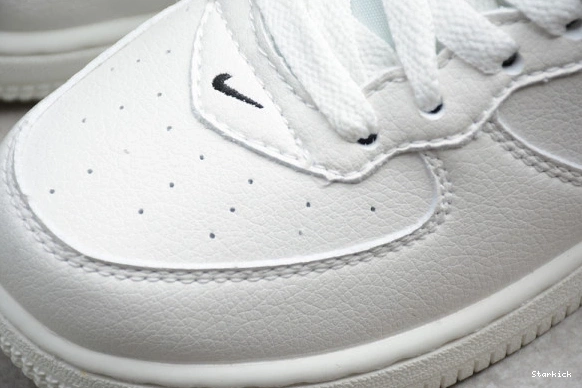 Black Kids 07 1 Air Force Mid White Red 314197-101 Nike 0306